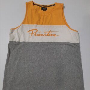 Primitive Colorblock Streetwear Tank Top Men’s Large Skate Festival Summer
